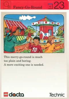 Set 9603 Activity Card Application: Invention 23 - Fancy-Go-Round