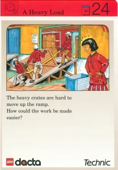 Set 9603 Activity Card Application: Invention 24 - A Heavy Load