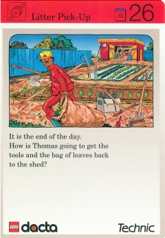 Set 9603 Activity Card Application: Invention 26 - Litter Pick-Up