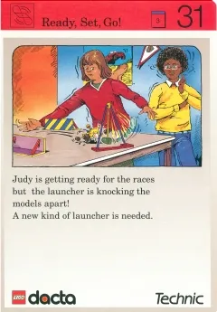 Set 9603 Activity Card Application: Invention 31 - Ready, Set, Go!