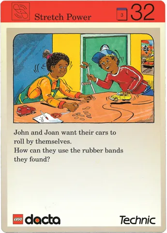 Set 9603 Activity Card Application: Invention 32 - Stretch Power AUS version (118122)