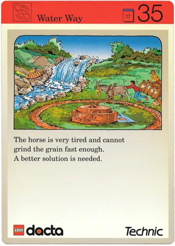 Set 9603 Activity Card Application: Invention 35 - Water Way