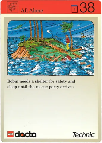 Set 9603 Activity Card Application: Invention 38 - All Alone