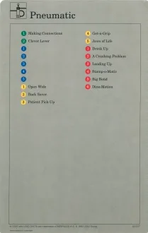 Set 9606 Activity Card Index Card - Pneumatic (837017)