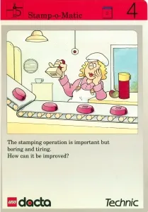 Set 9606 Activity Card Open-Ended Problem 4 - Stamp-o-Matic