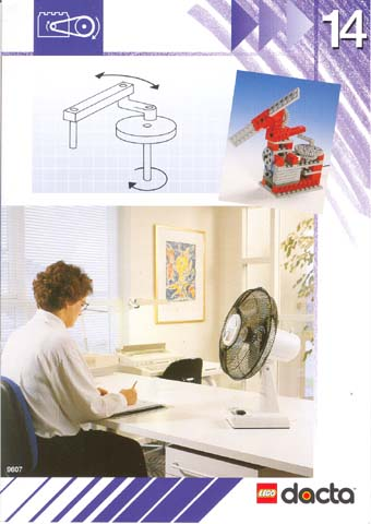 Set 9607 Activity Booklet 14 - {Oscillating Fan}