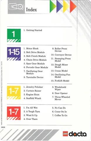 Set 9608 Index Card USA/CDN version (879417)