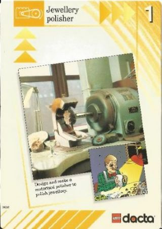 Set 9608 Activity Card Orange 1 - Jewellery polisher