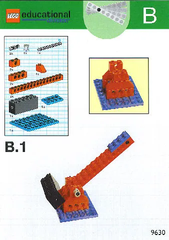 Set 9630 Activity Booklet B - {Lifting} (420813)