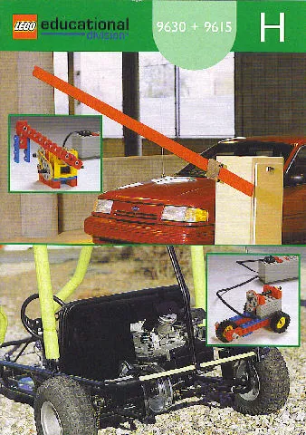 Set 9630 Activity Booklet H - {Electronic Boom Gates} (420819)