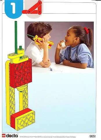 Set 9651 Activity Card 1 - {Phone, Picture Frame}