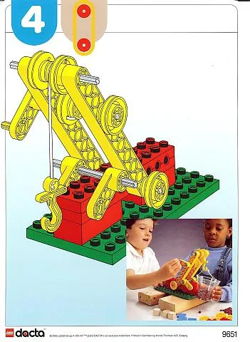 Set 9651 Activity Card 4 - {Hoist, Merry-go-round}