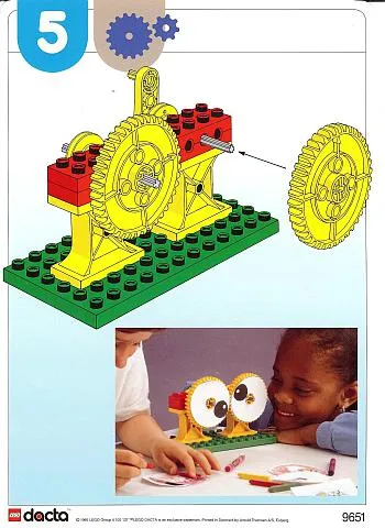 Set 9651 Activity Card 5 - {Gear examples}