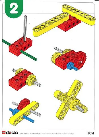 Set 9651 Activity Card - Basic Assemblies