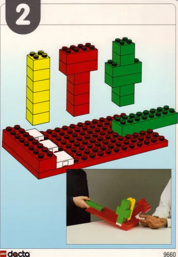 Set 9660 Activity Card  2 - {Falling Towers}