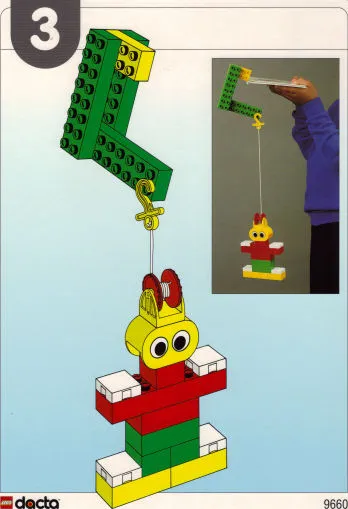 Set 9660 Activity Card  3 - {Dangling Bunny}