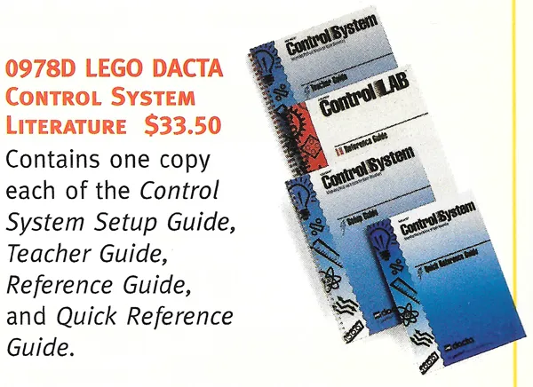 Control System Literature (Control Lab Literature Pack)