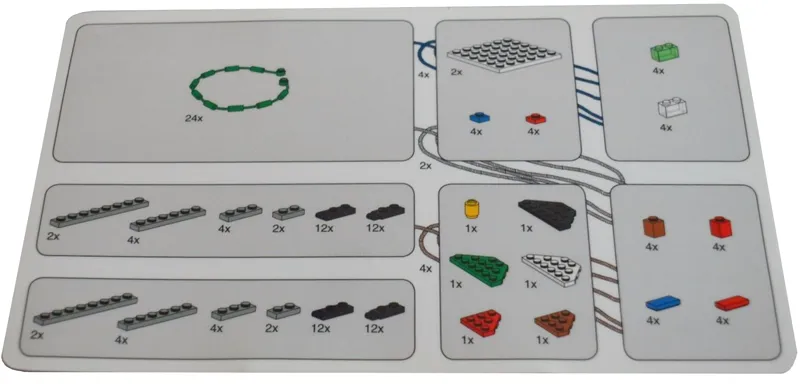 Set 9743 Cover and Inventory Card