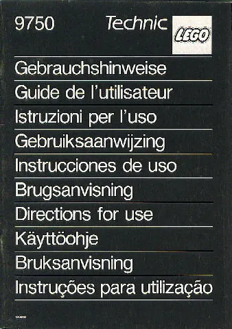 Set 9750 Directions for Use (120616)