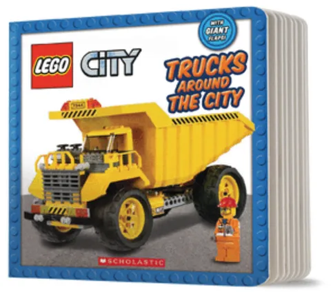 City - Trucks Around the City (Board Book)