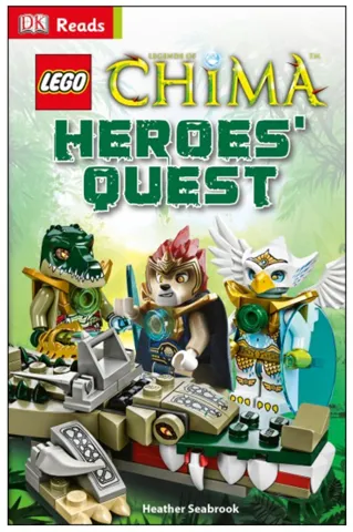 DK Reads - LEGENDS OF CHIMA - Heroes' Quest (Hardcover)