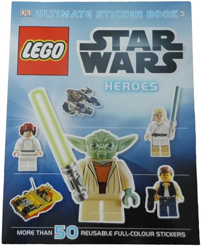 Ultimate Sticker Book - Star Wars Heroes (50 Sticker Version)
