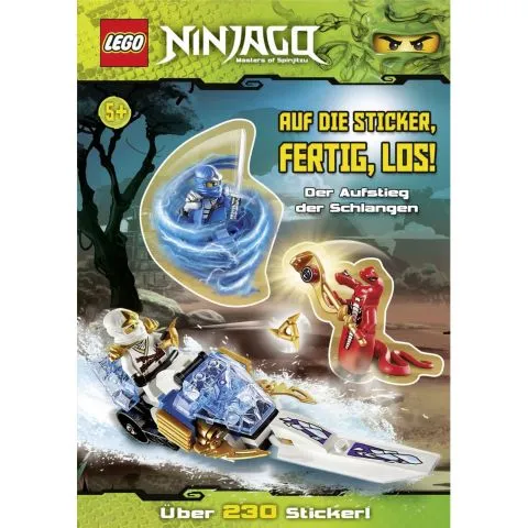 NINJAGO - Auf die Sticker, fertig, los! Der Aufstieg der Schlangen