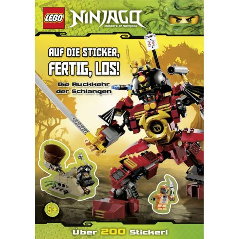 NINJAGO - Auf die Sticker, fertig, los! Die Rückkehr der Schlangen