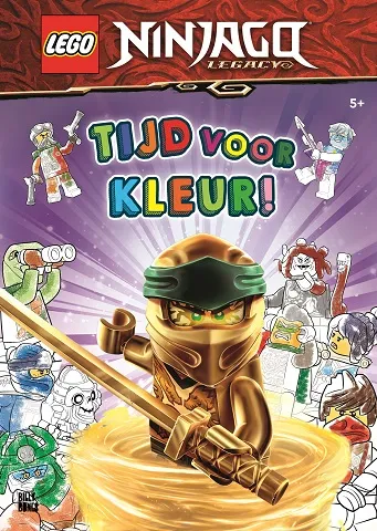 NINJAGO Legacy - Tijd Voor Kleur! - Lloyd Cover (Dutch Edition)