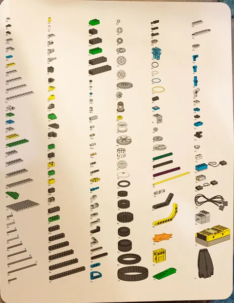 Set 9794-2 Cover and Inventory Card