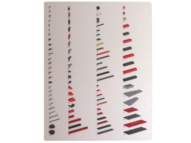 Set 979760 Cover and Inventory Card