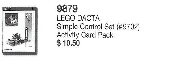 Activity Pack for 9702 Simple Control Set