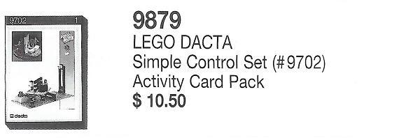 Activity Pack for 9702 Simple Control Set