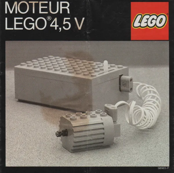 Moteur LEGO 4,5 V (98965-F)