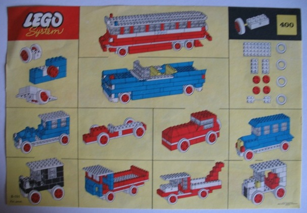 Wheels Set 400 Ideas Leaflet 1 (B-101)