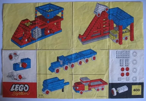 Wheels Set 400 Ideas Leaflet 2 (B-102)