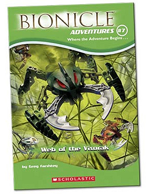 BIONICLE Adventures  #7: Web of the Visorak