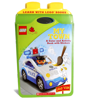 Coloring Book, DUPLO: My Town - A Color and Activity Book with Stickers
