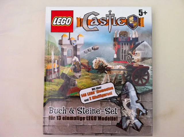 Buch & Steine-Set Castle (Hardcover)