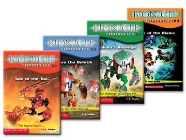 BIONICLE Chronicles 1 thru 4 Collection