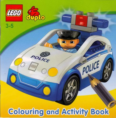 Coloring Book, DUPLO Colouring and Activity Book Small - Police