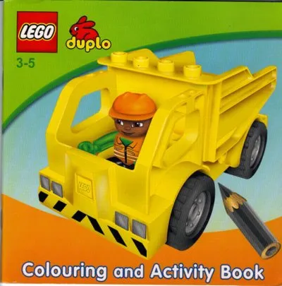 Coloring Book, DUPLO Colouring and Activity Book Small - Construction