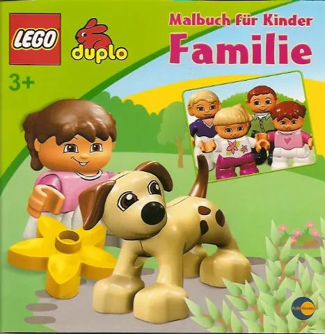 DUPLO Malbuch für Kinder - Familie (German Edition)