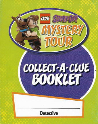 Scooby-Doo Mystery Tour Collect-a-Clue Booklet