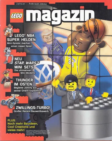 Lego Magazin (German) 2003 Januar/Februar