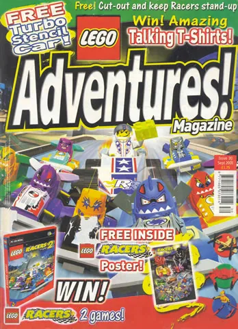 Adventures! Magazine UK - Issue 30 - September 2001
