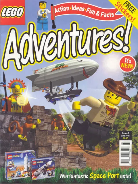 Adventures! Magazine UK - Issue  3 - June 1999