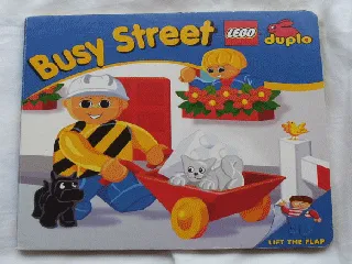 Duplo - Busy Street Lift the Flap (Board Book)