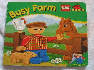 Duplo - Busy Farm Lift the Flap (Board Book)