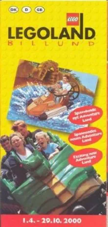 LEGOLAND Denmark Park Guide 2000 with Map